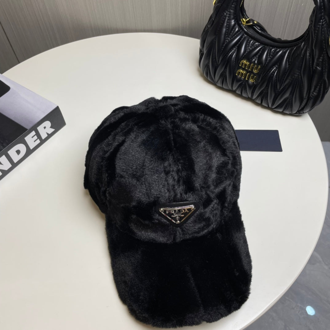 2024 (a) Prada shearling hats