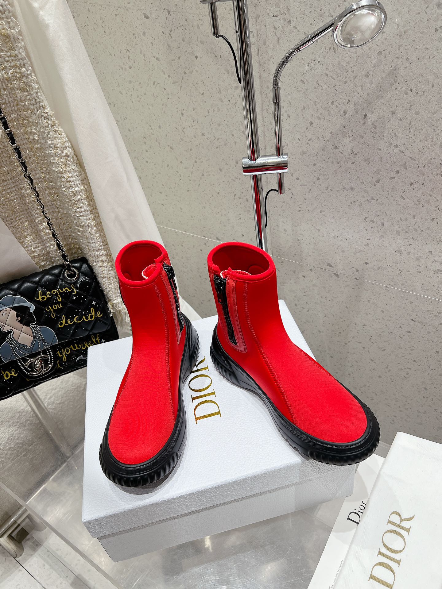 2024-95 Dior autumn winter ankle boots