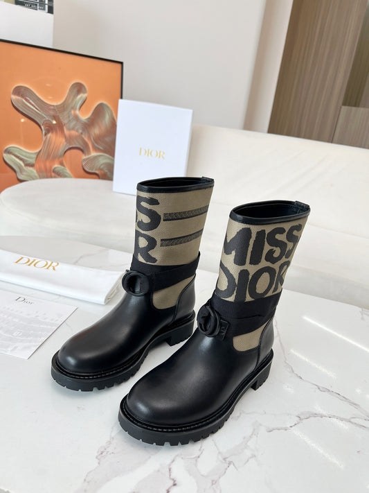 2024 Dior autumn winter retro boots