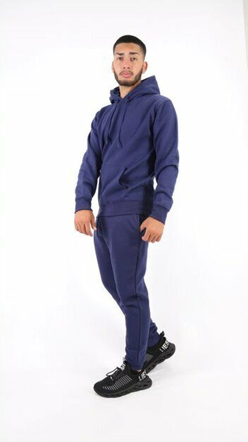 Mens Full Tracksuit Set Pullover Hoodie Hooded Sweatshirt Joggers Bottoms New