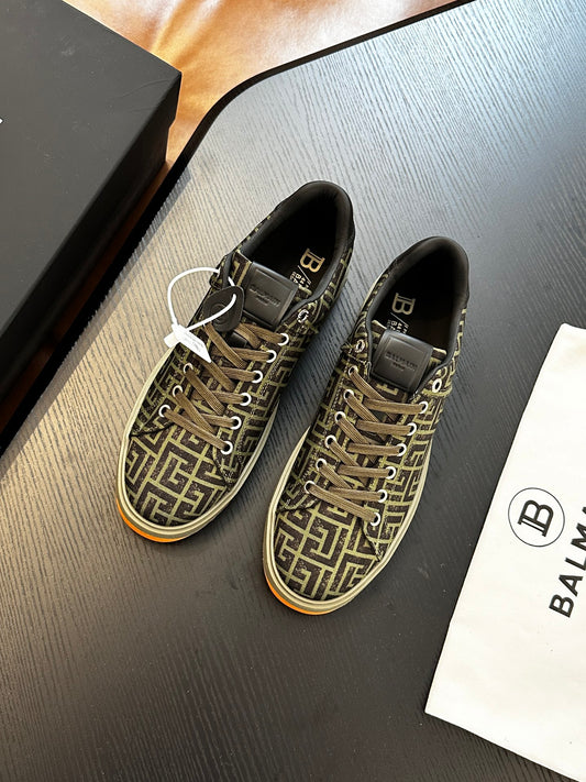 2024 Balmain b-skate jacquard sneakers