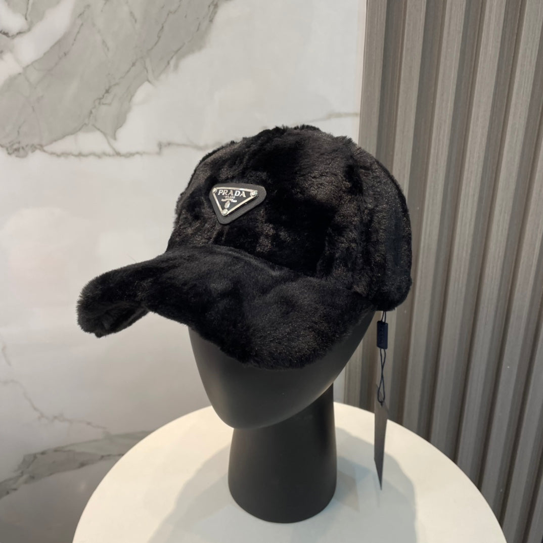 2024 (a) Prada shearling hats