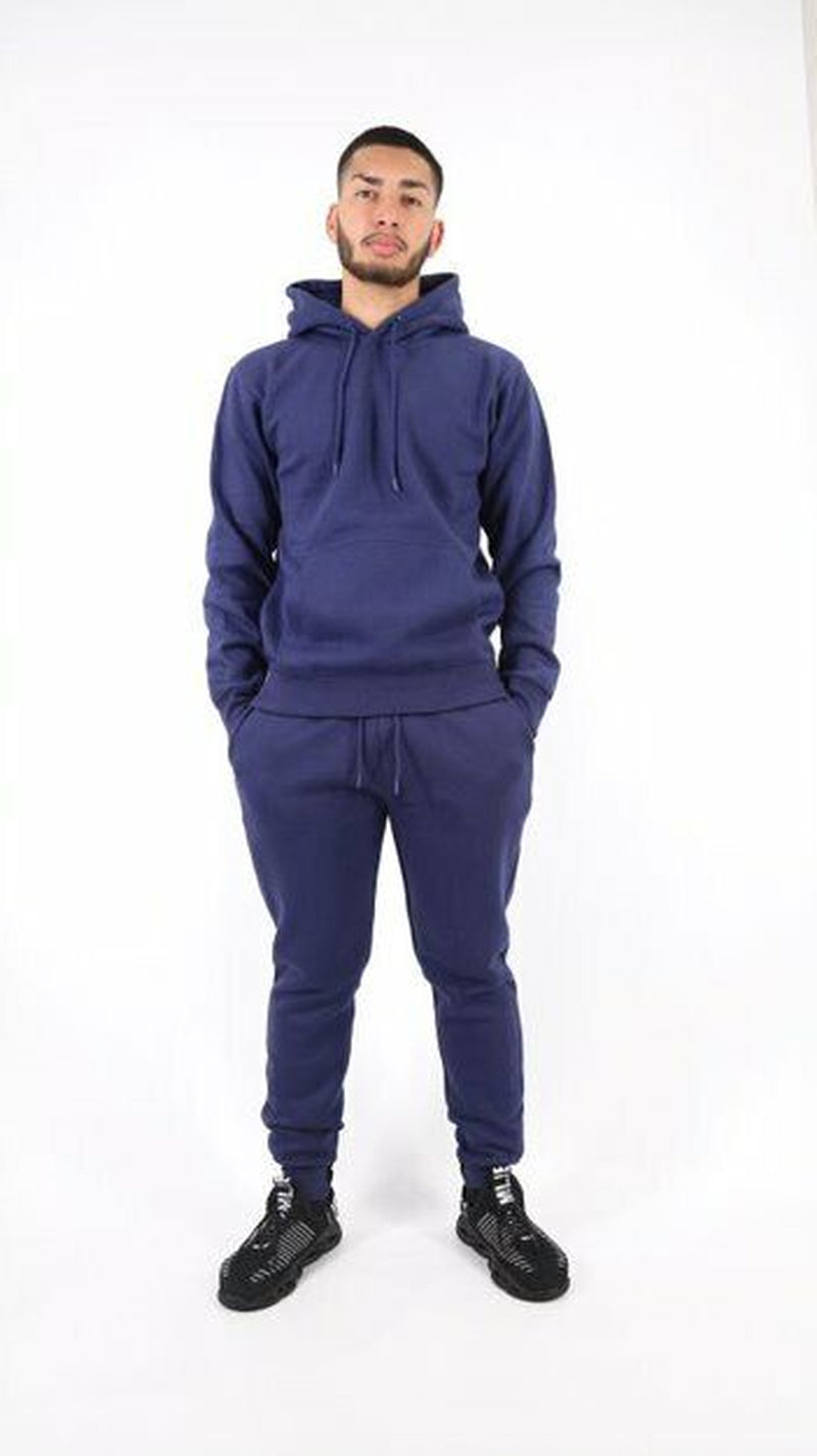 Mens Full Tracksuit Set Pullover Hoodie Hooded Sweatshirt Joggers Bottoms New