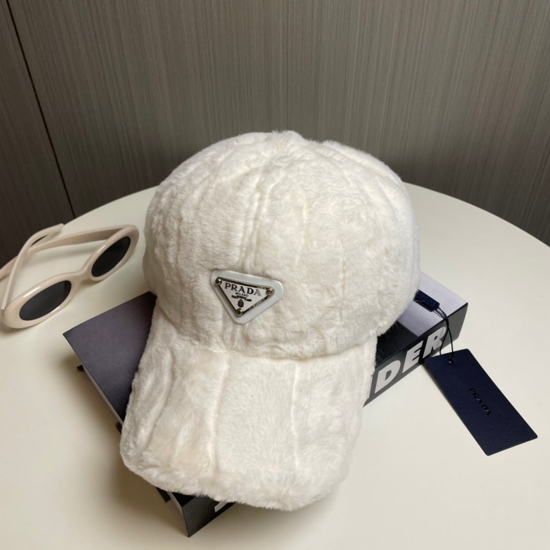 2024 (a) Prada shearling hats