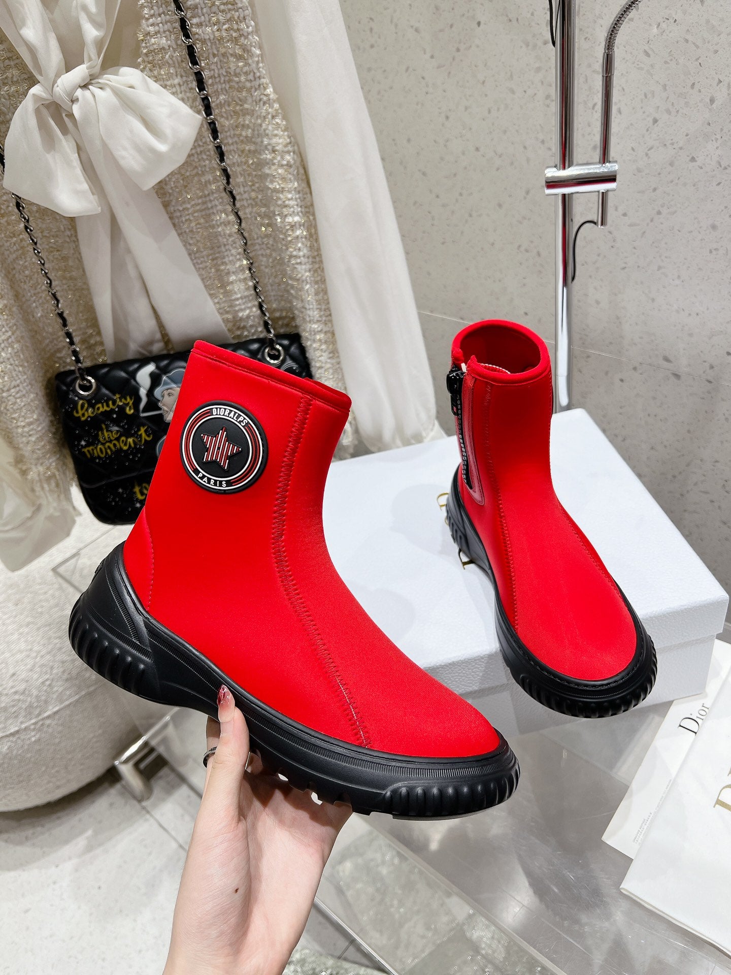 2024-95 Dior autumn winter ankle boots