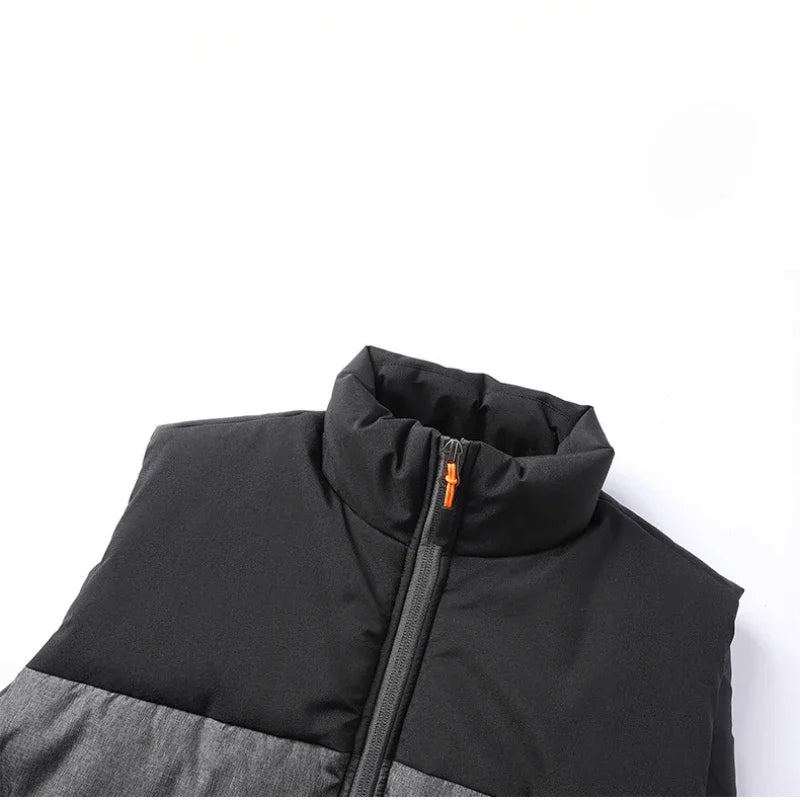 Dv Winter Windproof Puffer Men Cotton Vest