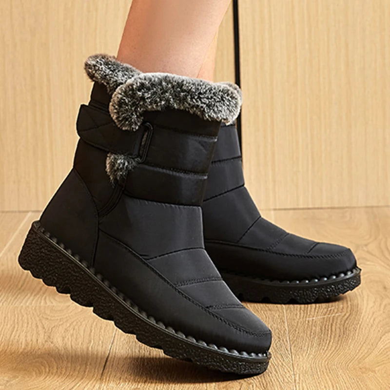 Women Snow Plush Platform Boots