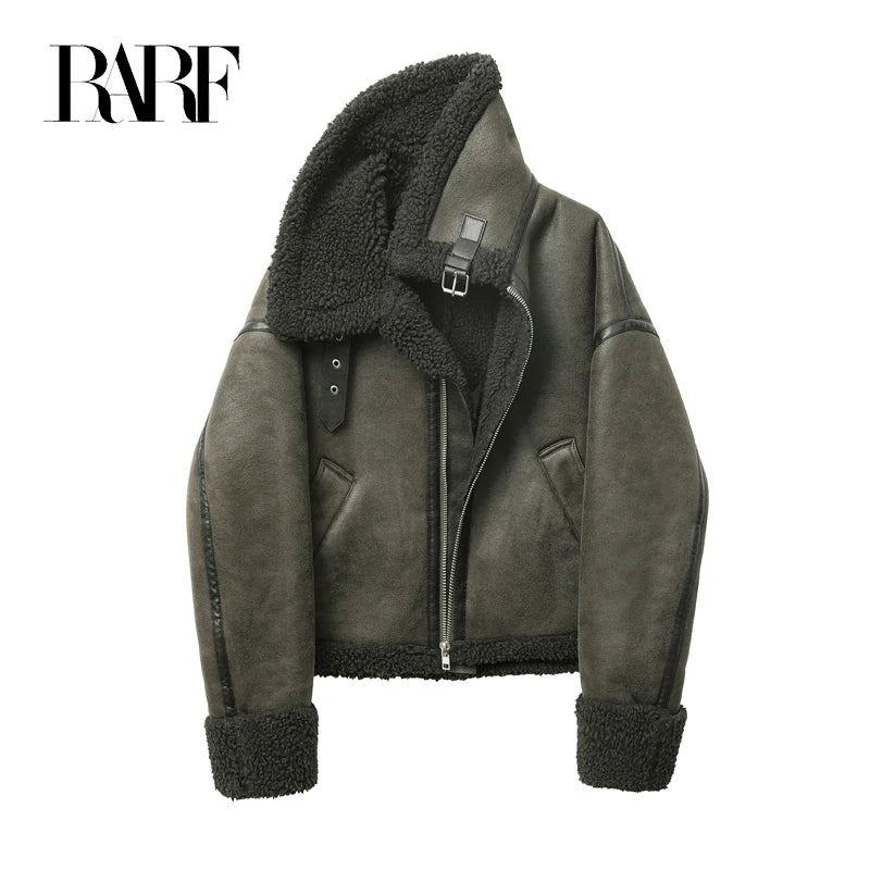 2025 Faux women double sided jacket