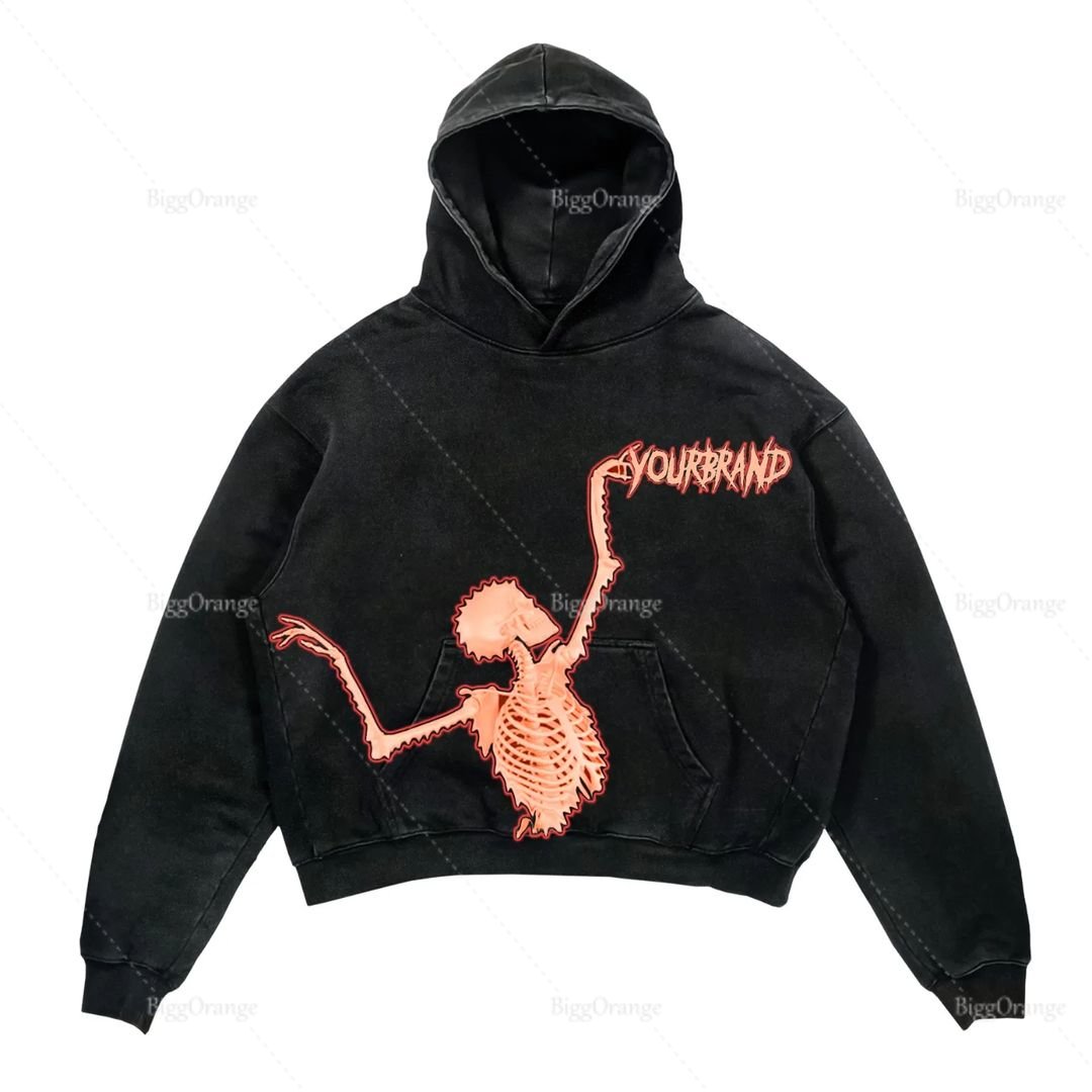 2025 Fall-Winter New High Street Hip Hop Hoodie