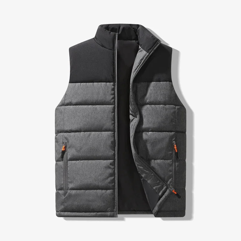 Dv Winter Windproof Puffer Men Cotton Vest