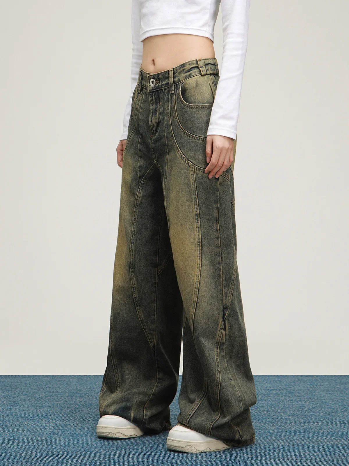 Vintage American Mud Stain Jeans