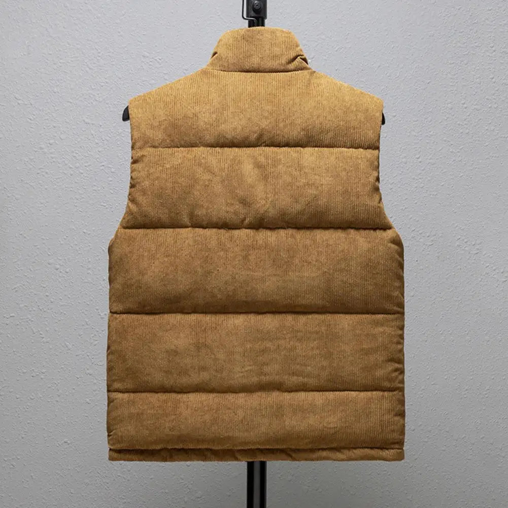 Dv Corduroy Men Puffer Vest