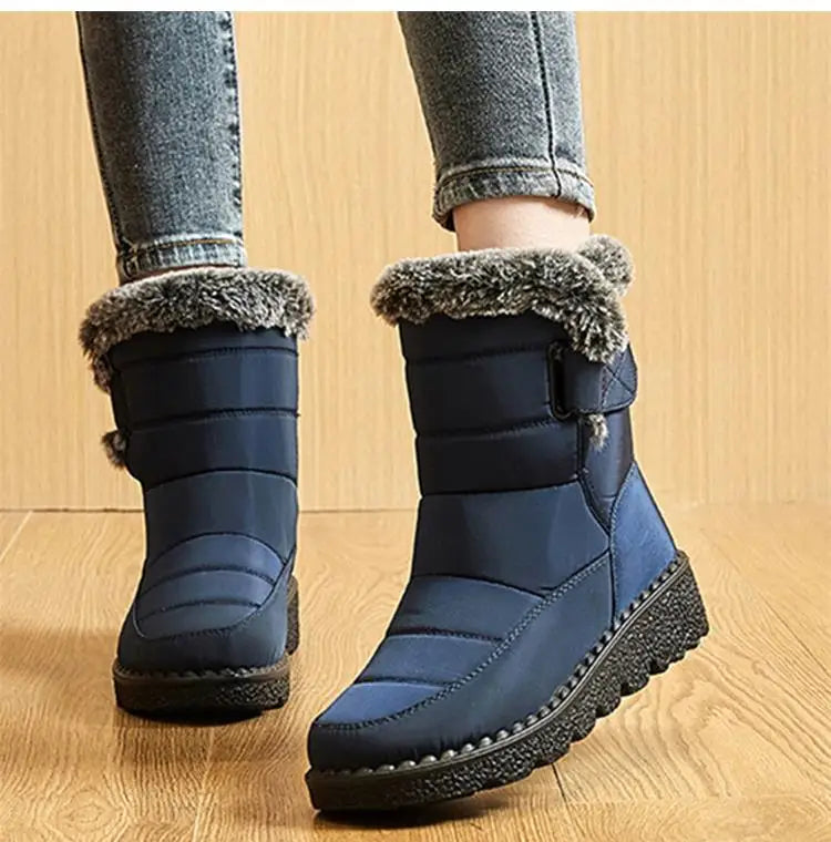 Women Snow Plush Platform Boots