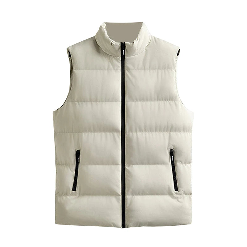 2025 Dv Men Puffer Vest Winter Padded Jacket