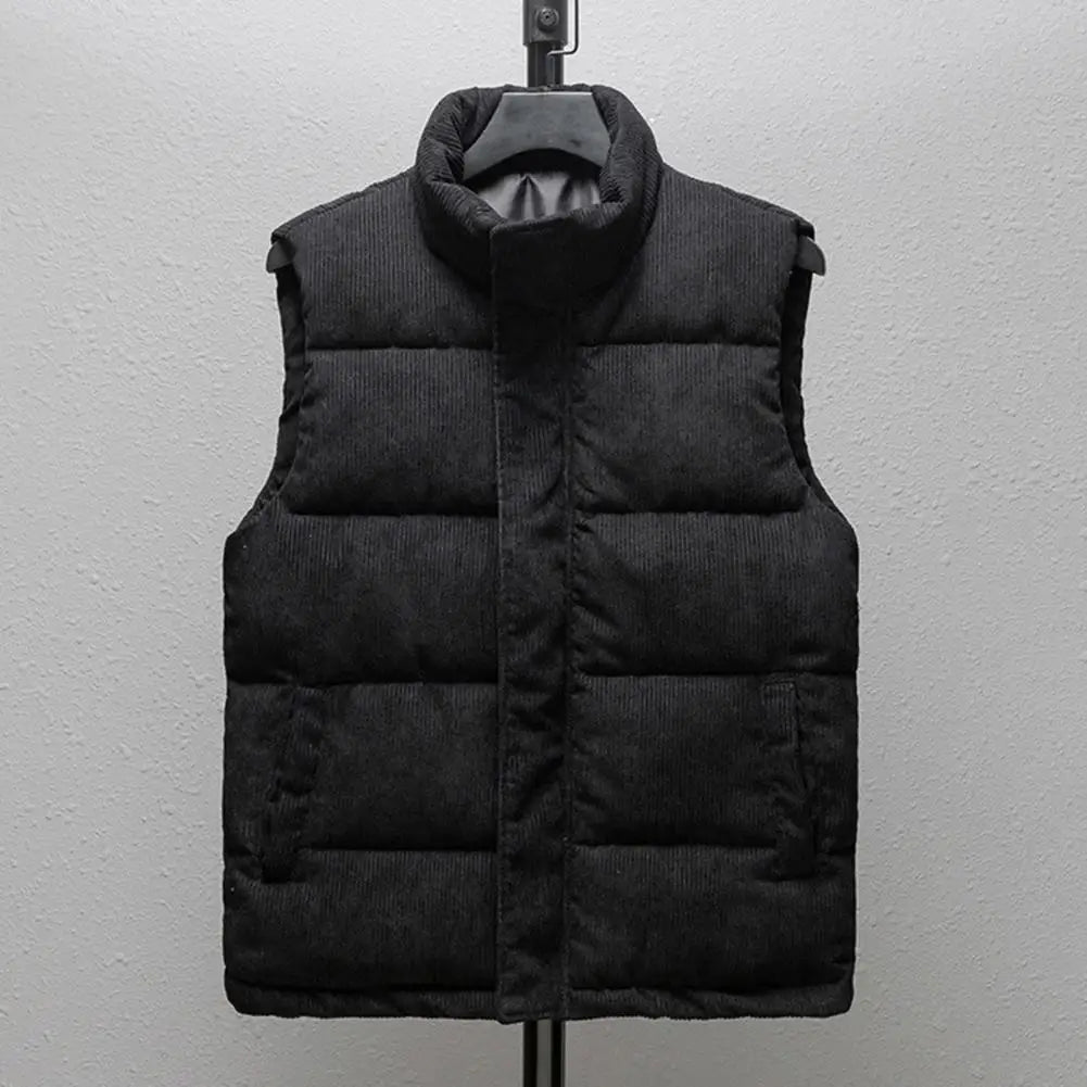 Dv Corduroy Men Puffer Vest