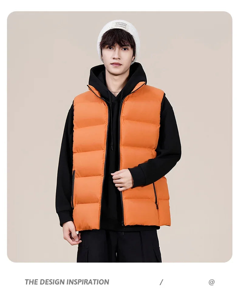 Dv Men Autumn Winter Warm Vest