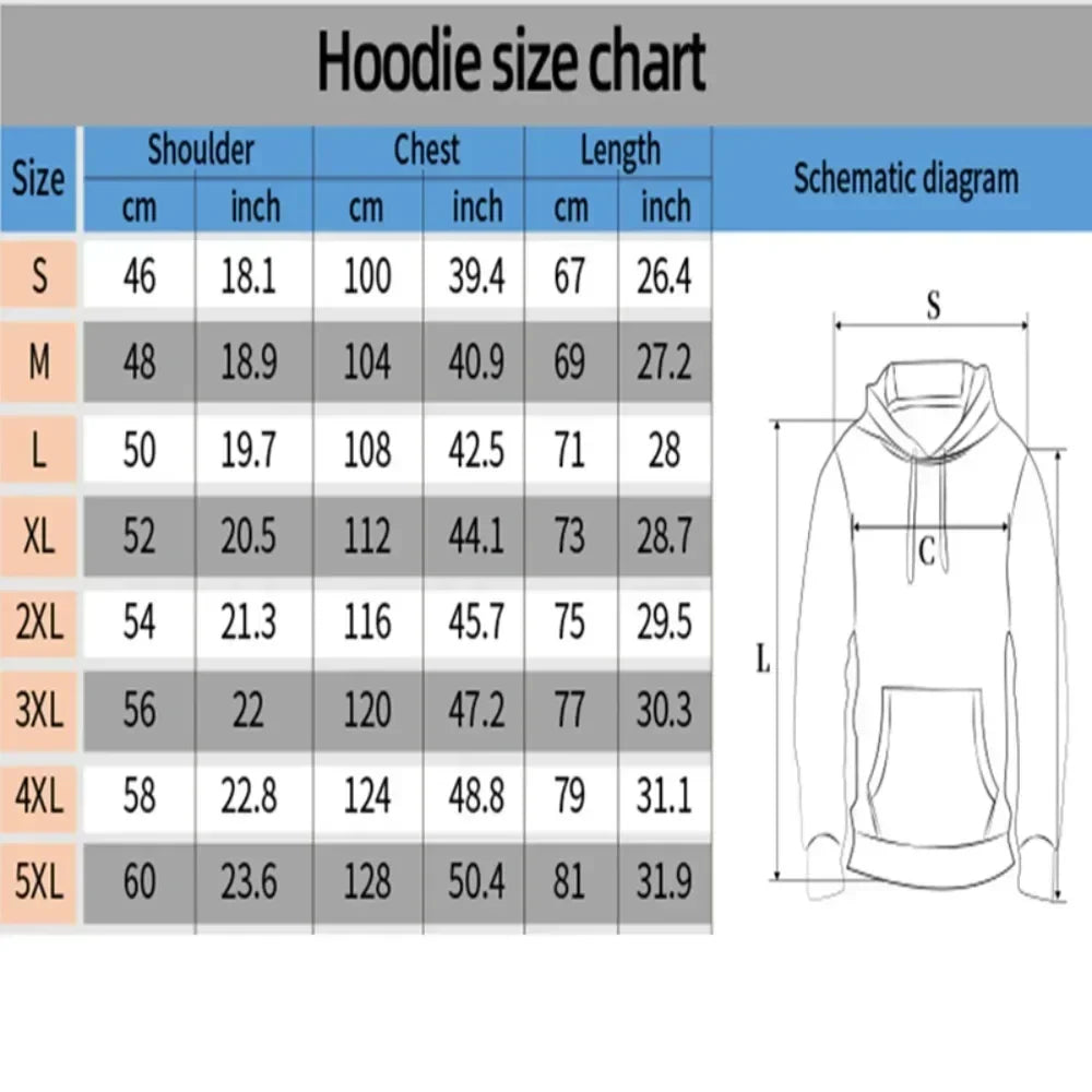 Pure Cotton Men's Loose Hoodie Jacket