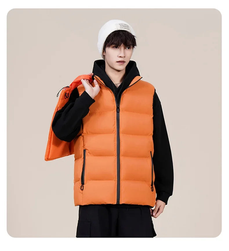 Dv Men Autumn Winter Warm Vest