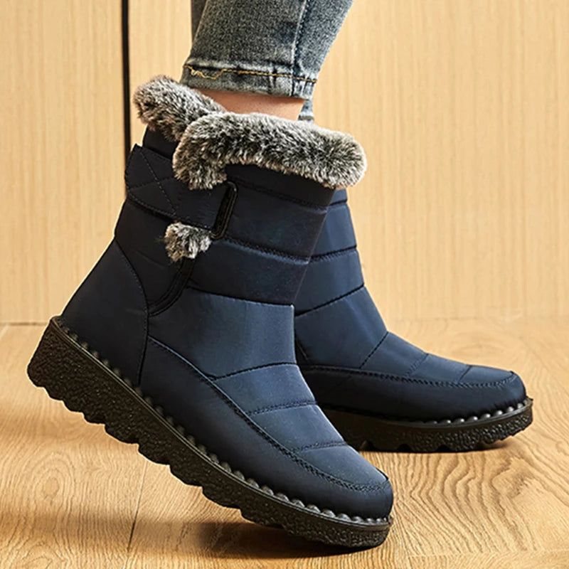 Women Snow Plush Platform Boots