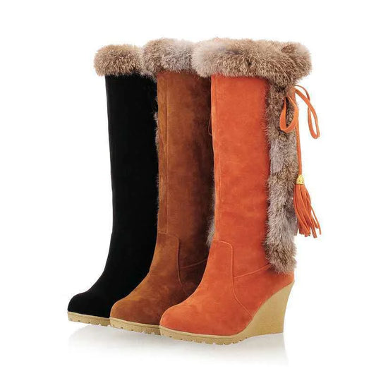 Women Winter Wedge Boots