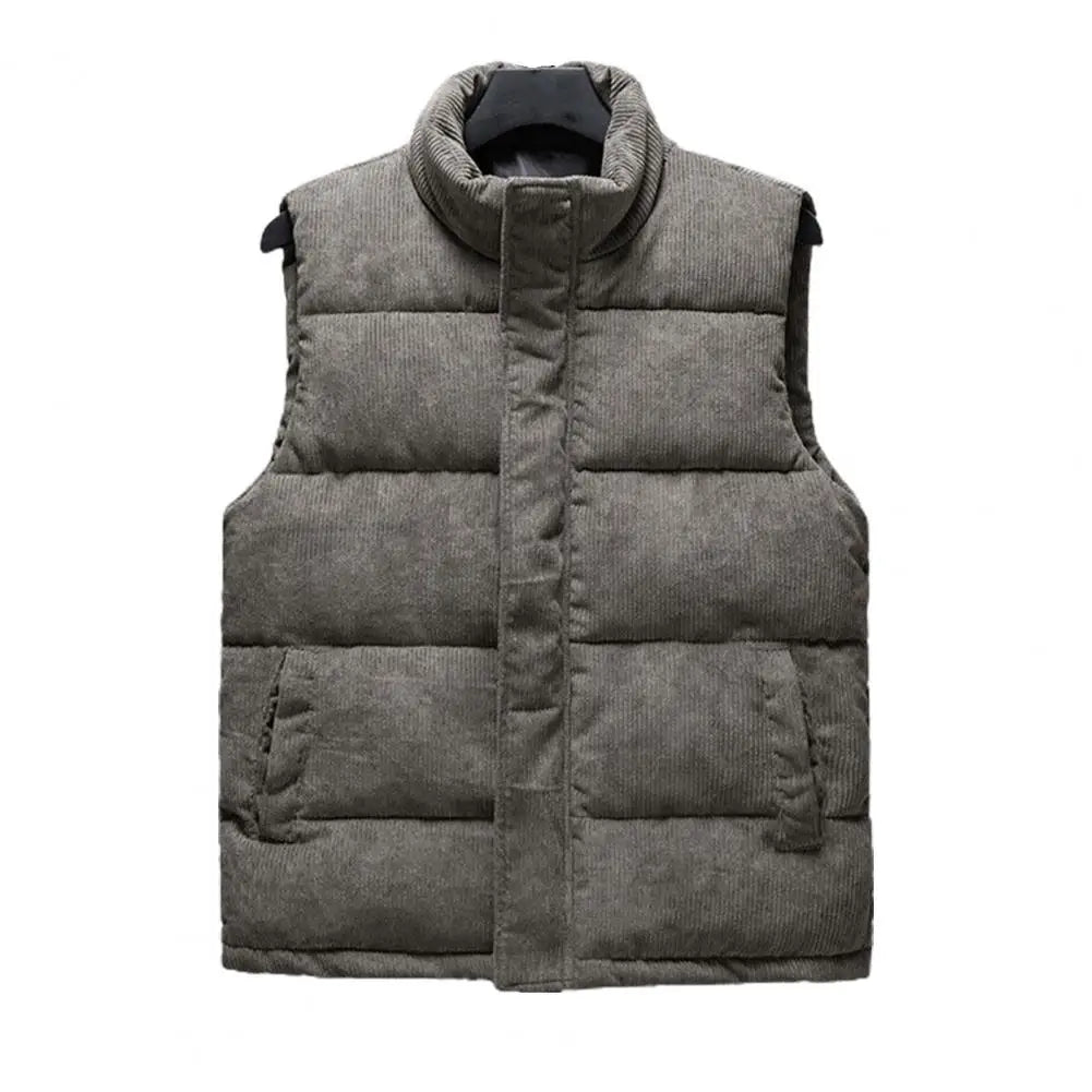 Dv Corduroy Men Puffer Vest