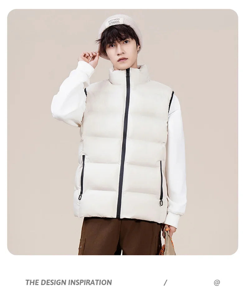 Dv Men Autumn Winter Warm Vest