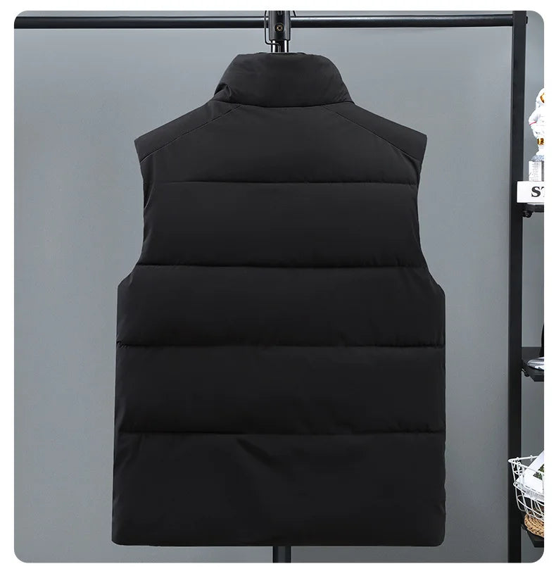 2025 DV Slim Collar Sleeveless Puffer Jackets