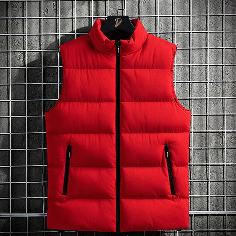 2025 Dv Men Puffer Vest Winter Padded Jacket