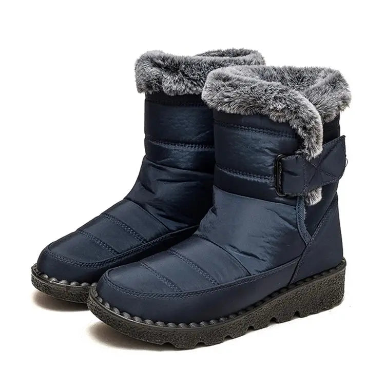 Women Snow Plush Platform Boots