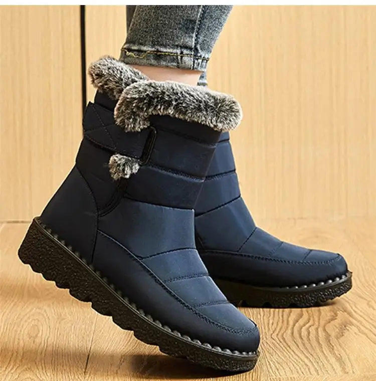 Women Snow Plush Platform Boots