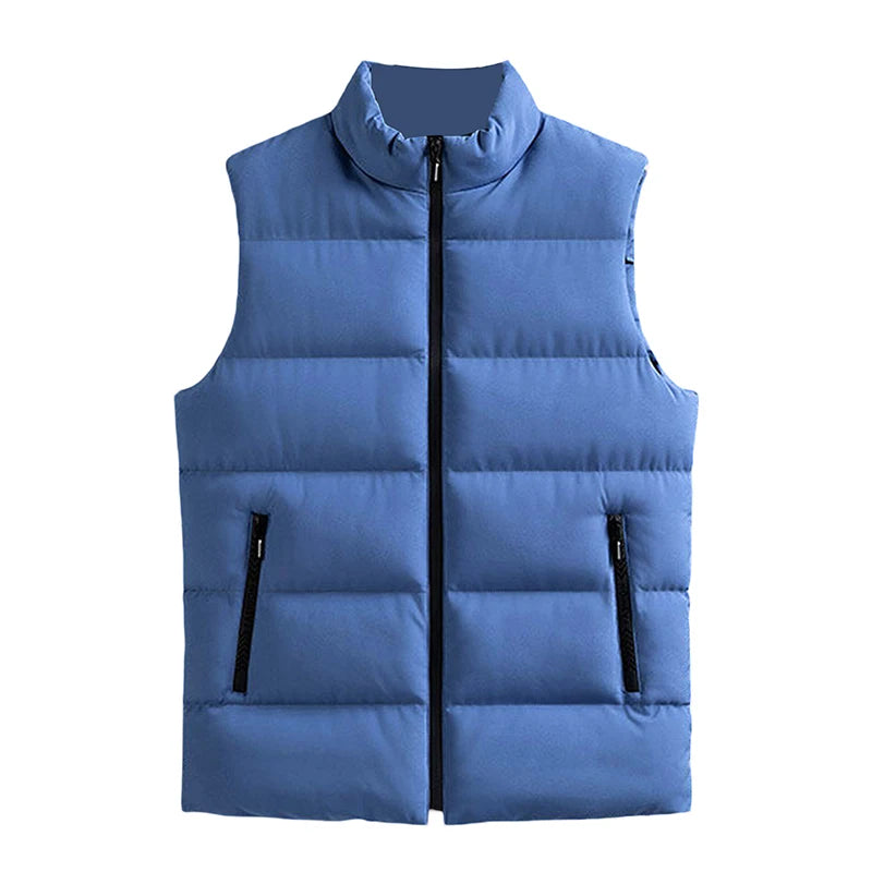 2025 Dv Men Puffer Vest Winter Padded Jacket