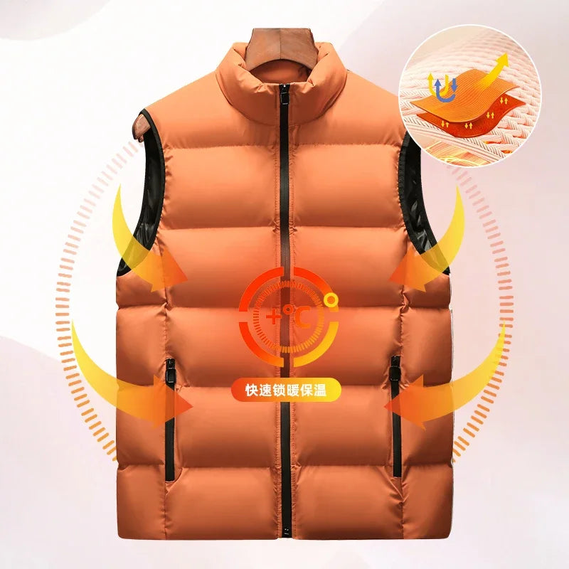 Dv Men Autumn Winter Warm Vest