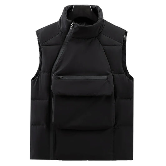 2025 DV Slim Collar Sleeveless Puffer Jackets