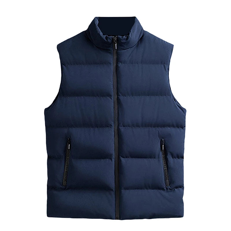 2025 Dv Men Puffer Vest Winter Padded Jacket